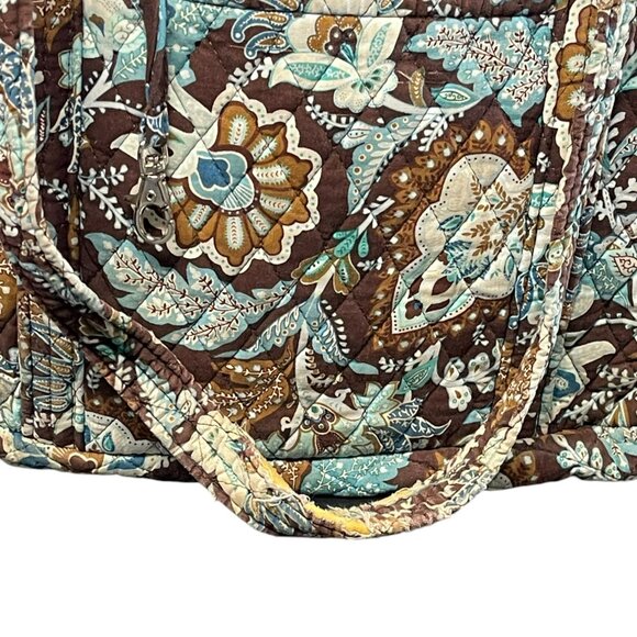 Vera Bradley Small Tic Tac Tote - Java Blue - Picture 10 of 10